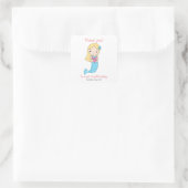 Mermaid Anniversaire Favoriser Sticker Fête de sir (Sac)