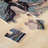Mermaid  Antiek Magic Nautical Legpuzzel (Zijkant)