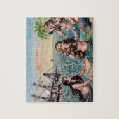 Mermaid  Antiek Magic Nautical Legpuzzel (Verticaal)