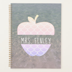 Mermaid Apple Ocean Teacher