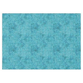 Mermaid Aqua Glitz Glitter  Tafelkleed (Voorkant (Horizontaal))