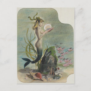 Mermaid  Art Briefkaart