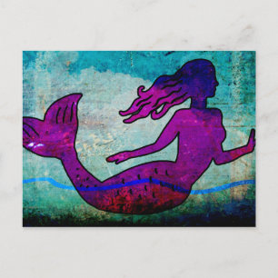 Mermaid Art Briefkaart