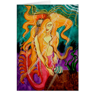 Mermaid Art - Sanibel Siren - van Carol Ochs