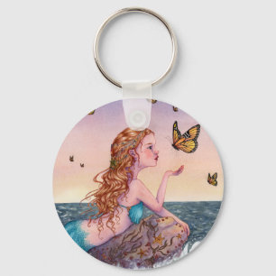 Mermaid Art Sleutelhanger - Breng me mijn tinten