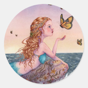 Mermaid Art Stickers - Breng me mijn tanden