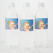 Mermaid Baby Douche d'eau Bouteille Étiquettes (Bouteilles)