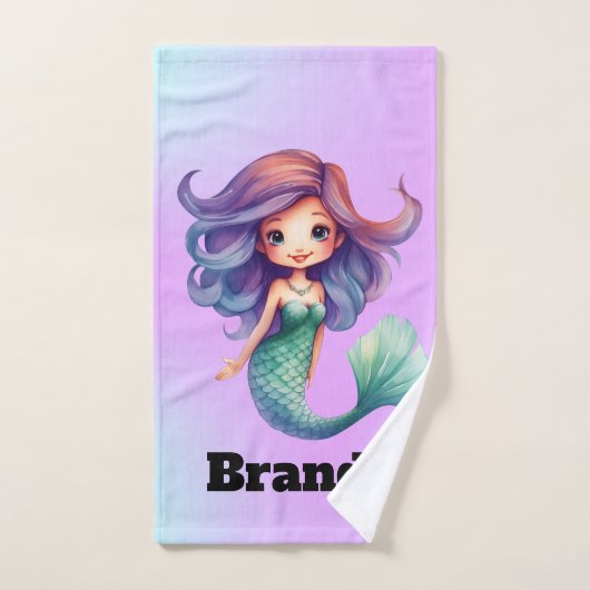 Mermaid Bad Handdoek (Handdoek)