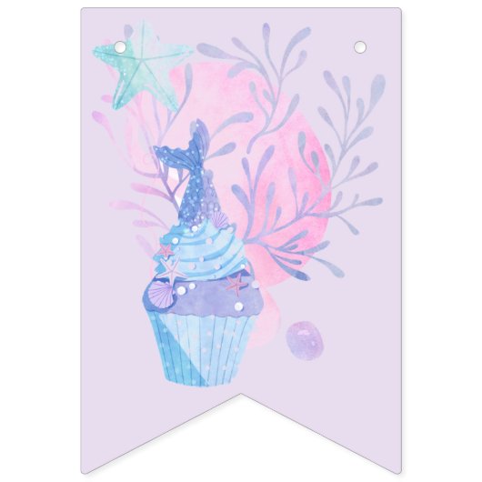 Mermaid Bannière à thème Anniversaire Bash Bannièr (Premier drapeau)