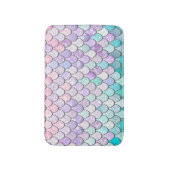 Mermaid Bath Mat, Mermaid Bathroom Decor Badmat (Voorkant Verticaal)