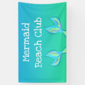 Mermaid Beach Club Party Spandoek (Verticaal)