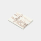 Mermaid Beach Gibson Girl Victoriaans Antiek Post-it® Notes (Schuin)