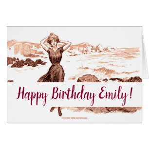 Mermaid Beach Gibson Girl Victorian Antique