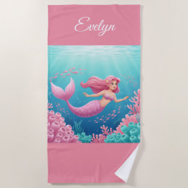 Mermaid Beach Towel Strandlaken