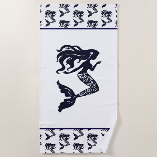 Mermaid Beach Towel Strandlaken (Voorkant)