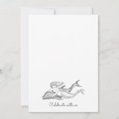 Mermaid Beach Wedding Invitation (Dos)