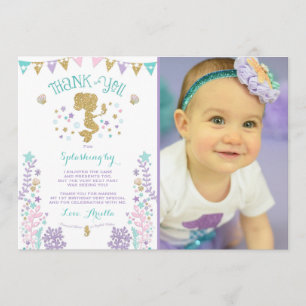 Mermaid Bedankt voor je creditcard onder Zee Dank