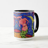 Mermaid Besties Twins Mug (Devant droit)