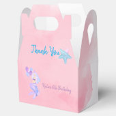 Mermaid Birthday Bedankdoosjes (Geopend)