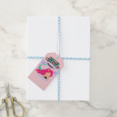 Mermaid Birthday Design - Onderwater Cadeaulabel (Met Touw)