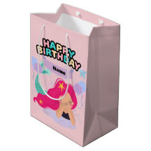 Mermaid Birthday Design - Onderwater