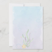 Mermaid Birthday Invitation (Dos)