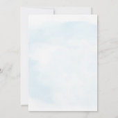 Mermaid Birthday Invitation Kaart (Achterkant)