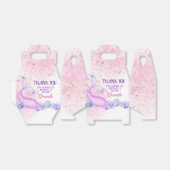Mermaid Birthday Party Bedankt Bedankdoosjes (Uitgevouwen)