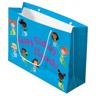 Mermaid Birthday Party Groot Cadeauzakje