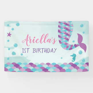 Mermaid Birthday Party Spandoek