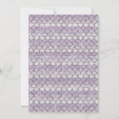 Mermaid Birthday Uitnodiging (Achterkant)