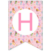 Mermaid Birthday Vlaggetjes (Tweede vlag)