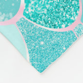 Mermaid Blanket, Fleece for meiden slaapkamer deco Deken (Hoek)