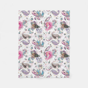 Mermaid blanket Ocean Thema Fleece Deken