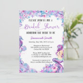 Mermaid Bridal Shower Kaart (Staand voorkant)