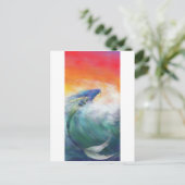 Mermaid briefkaart (Staand voorkant)