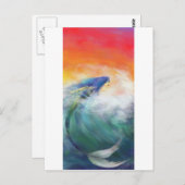 Mermaid briefkaart (Voorkant / Achterkant)