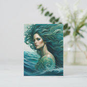 Mermaid Briefkaart (Staand voorkant)