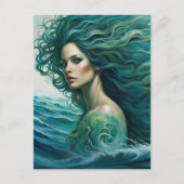 Mermaid Briefkaart (Voorkant)