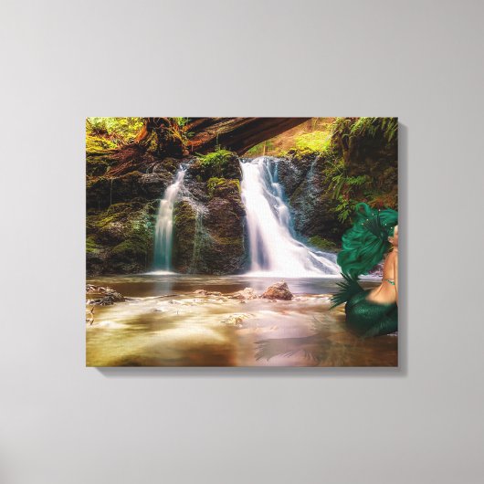 Mermaid Canvas Afdruk (Voorkant)