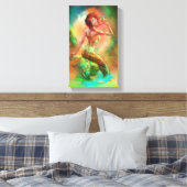 Mermaid Canvas Art Afdruk (Insitu (Slaapkamer))