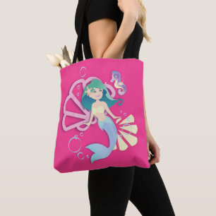 Mermaid Canvas tas