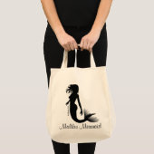 Mermaid Canvas tas White (Voorkant (product))