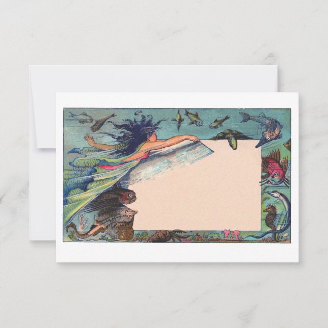 Mermaid Card (Voorkant)