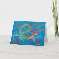 Mermaid card