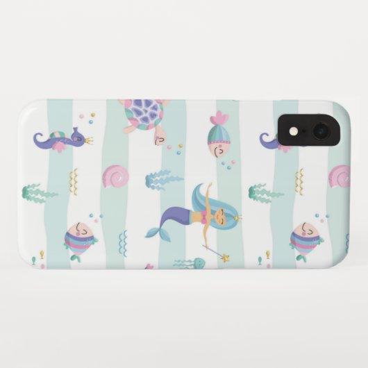 Mermaid Case-Mate iPhone Case (Achterkant (horizontaal))