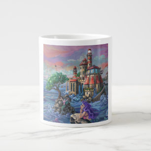 Mermaid Castle Extra Grote Mok