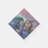 Mermaid Castle Servetten (Hoek)