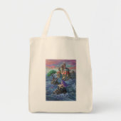 Mermaid Castle Tote Bag (Voorkant)