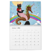 Mermaid Cat Calendar Kalender (Jan 2026)